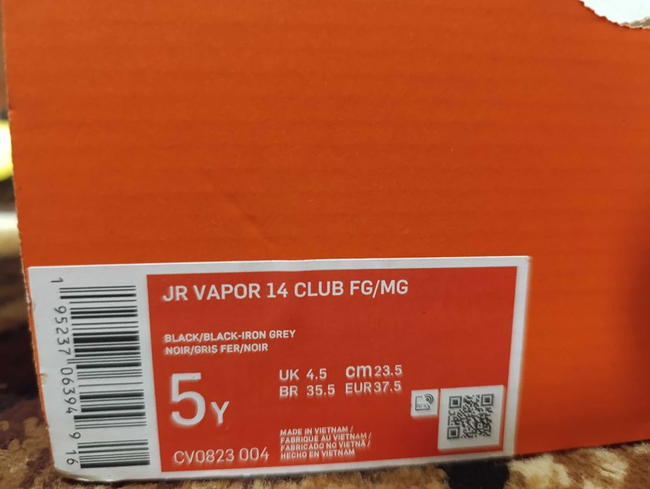 Nike JR Mercurial Vapor 14 Club FG/MG