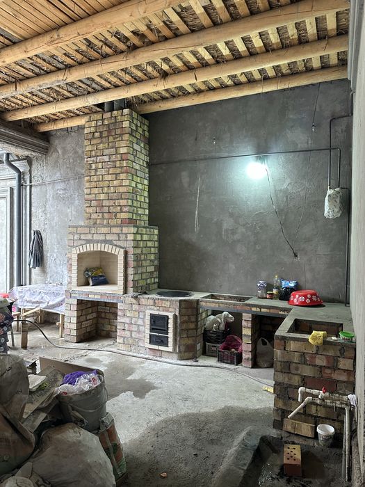 Летняя кухня мангал