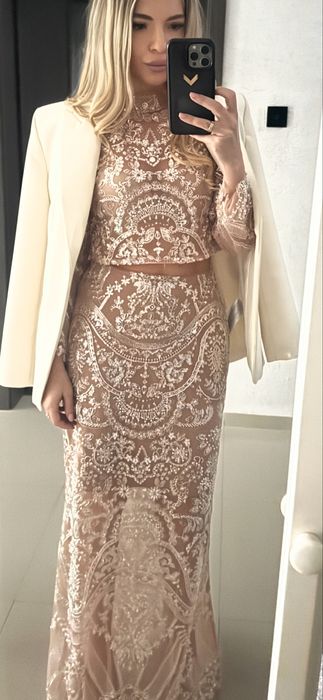 Rochie de seară doua piese Self-Portrait