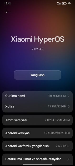 Redmi note 12 128gb