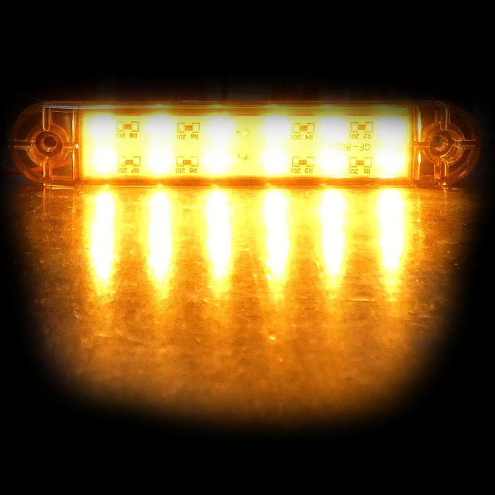 ЛЕД Маркер Габарит Токос 12 LED за камион ремарке бус ван 12-24V