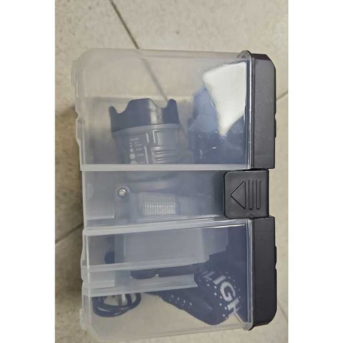 Челник HX-915S с Вградена Батерия, Регулируем Фокус и Управление