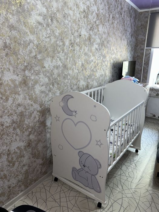 Кроватка + матрас