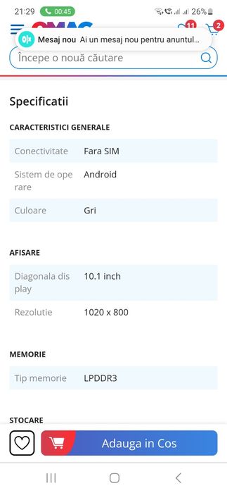 Tableta Blackview tab 70,64 GB