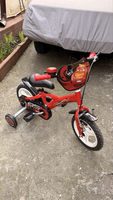 Bicicletă copii 12” Cars-Lightning McQueen – stare nouă