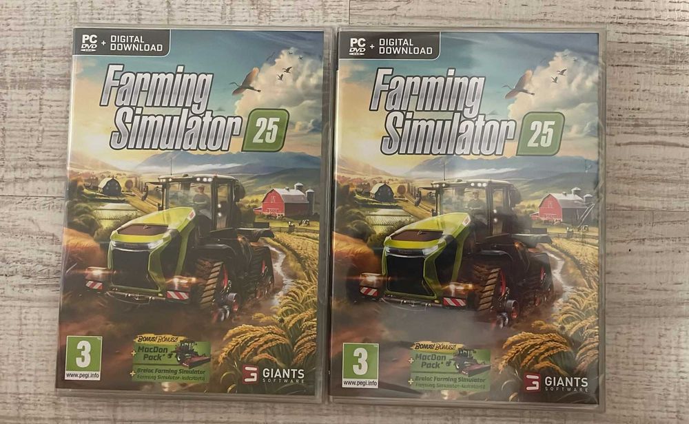 Joc Farming Simulator 25 pentru PC, sigilate