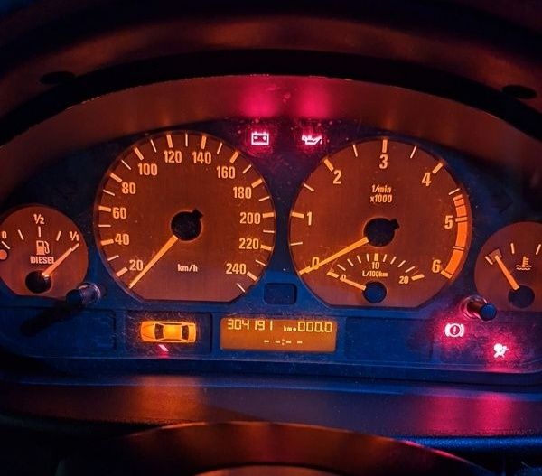 М циферблати за BMW E46 + бяла подсветка | Преработка на табла