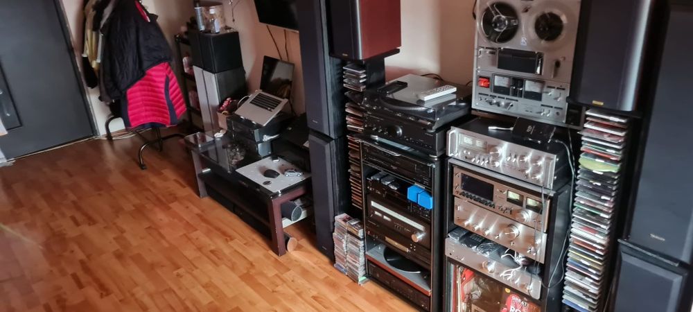 Statie lenco a50 cu vumetre.