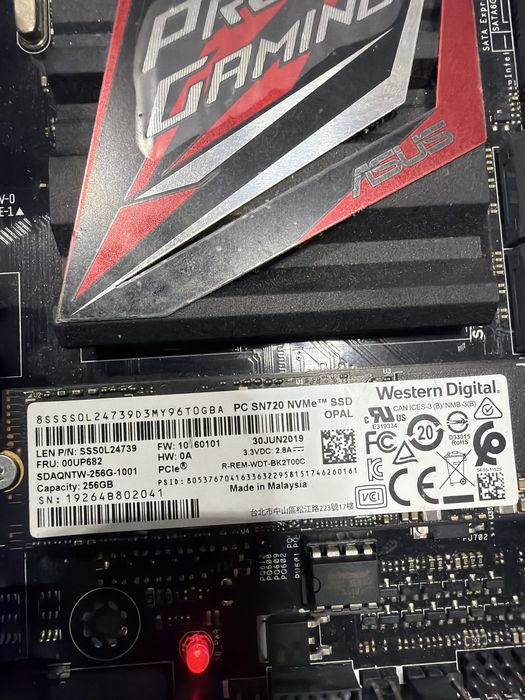 Kit Placa Baza Z170 Asus Cu Procesor i7 6gen 16g 256g nvme