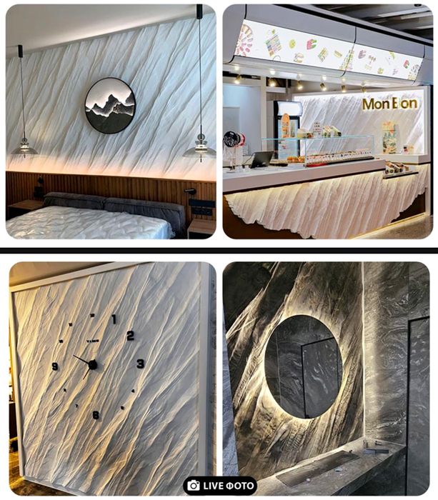 Гипсовая 3д панель Скала | 3д панели | декор | Skala 3d panel | oboy