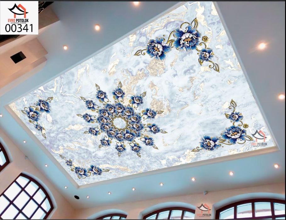 Natijnoy potolok с простым и быстрым монтажом