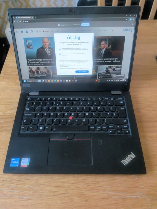 Лаптоп Lenovo ThinkPad L13 Gen 2 Intel Core i5-1135G7, FHD, 8gb ddr4. Mint