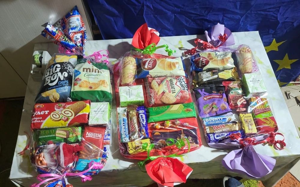 кулек новогодний