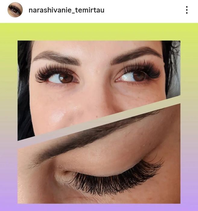 Наращивание ресниц быстро