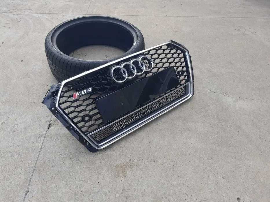 Grila bara fata audi A4 RS4 B9 fabricatie 2016_2019