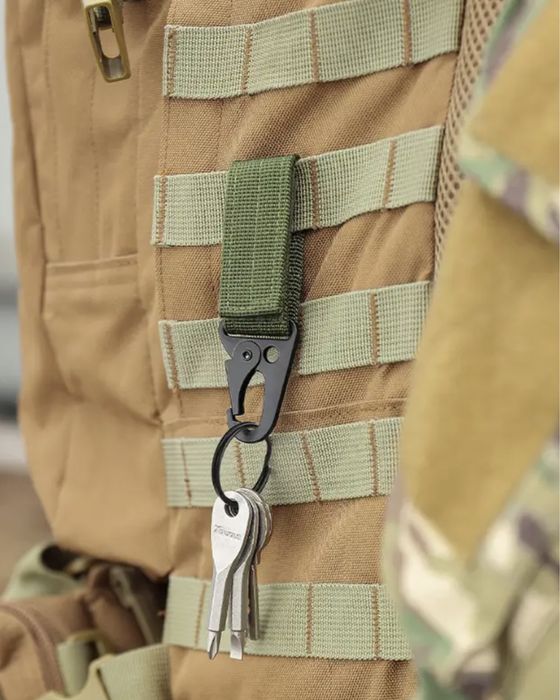 Тактически ключодържател+закопчалка за колан MOLLE Катарама