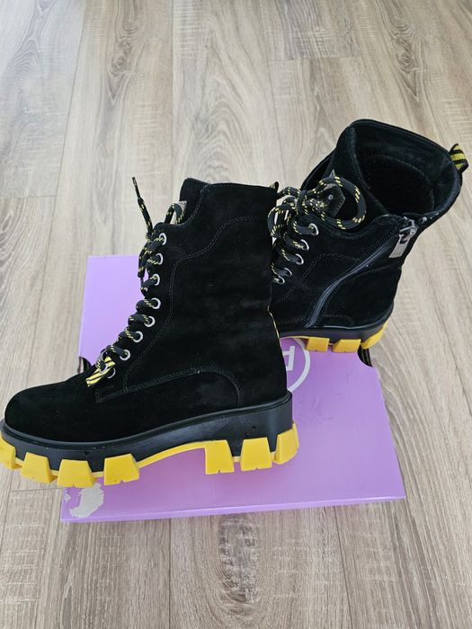 Ghete piele întoarsă damă mr.37.