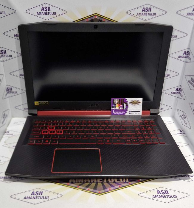 Asii Amanetului - Laptop Acer Nitro 5 AN515-52, Model N17C1,  i5-8300H, Ram 16GB DDR4, 256GB SSD, NVIDIA GeForce GTX 1050 (4GB GDDR5),  15.6 inch IPS