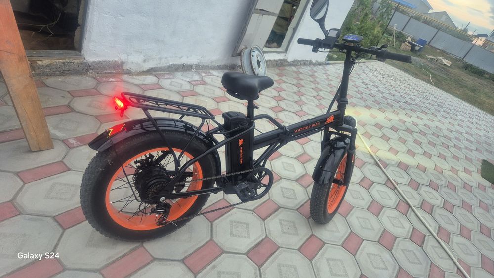 Велосипед.   Электро