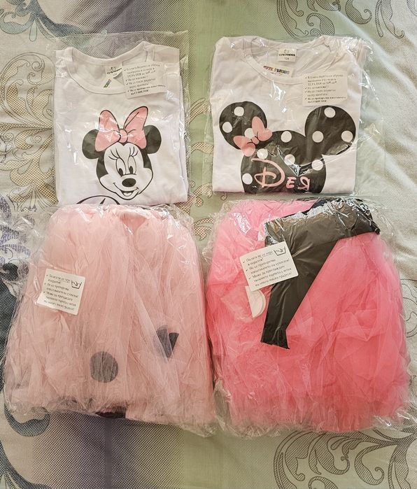 Детски туту полички с блузки/дълъг ръкав