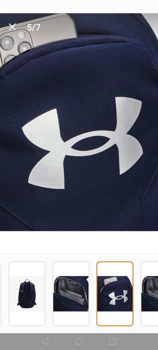 Раница Under Armour Hustle lite тъмносиня
