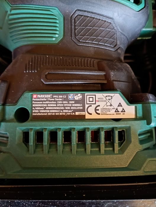Șlefuitor electric multifuncțional Parkside PPS200/C2