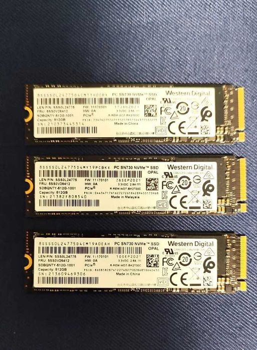 Легендарные SSD Samsung EVO и Western Digital Black