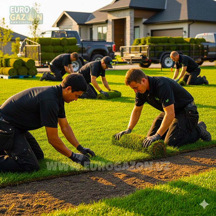 Укладка газона под ключ — Ташкент