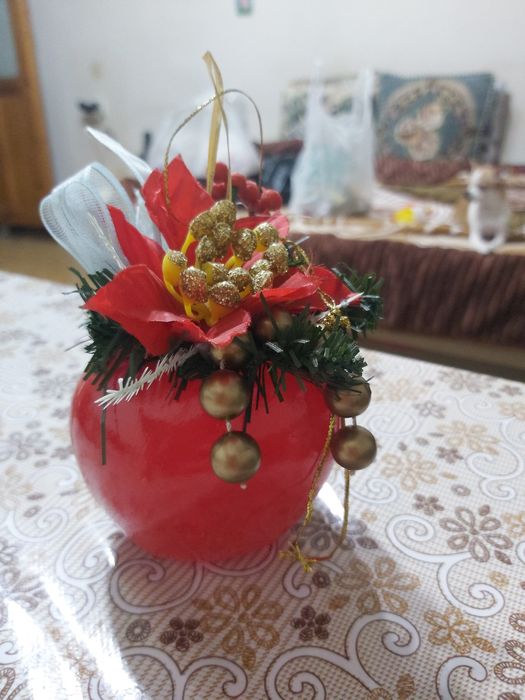 Новогодние игрушки елка