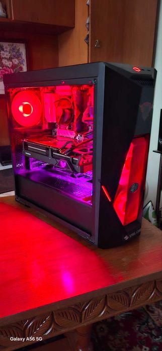 Мощен геймърски компютър. AMD RX 6800 16GB; Intel Core i5 11400F