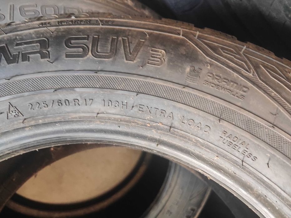 2бр.зимни гуми 225/60/17 Nokian