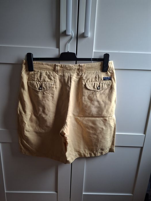 Pantaloni scurți cu adaos de in 50/52