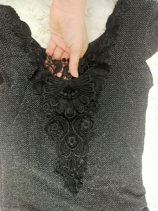 Вечернее платье черное