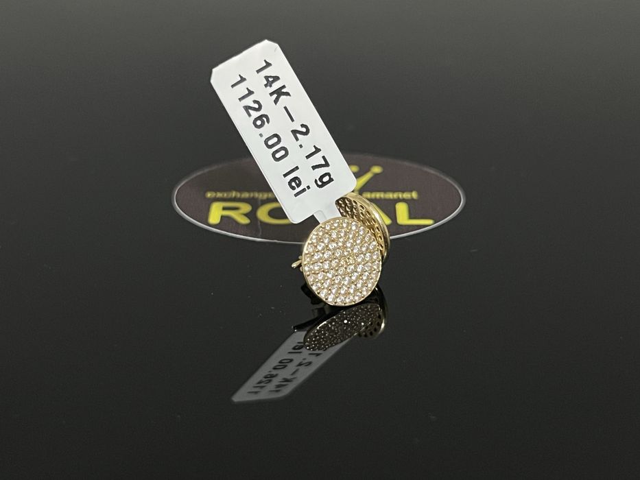 Bijuteria Royal CB : Cercei dama aur 14k 2,17 grame