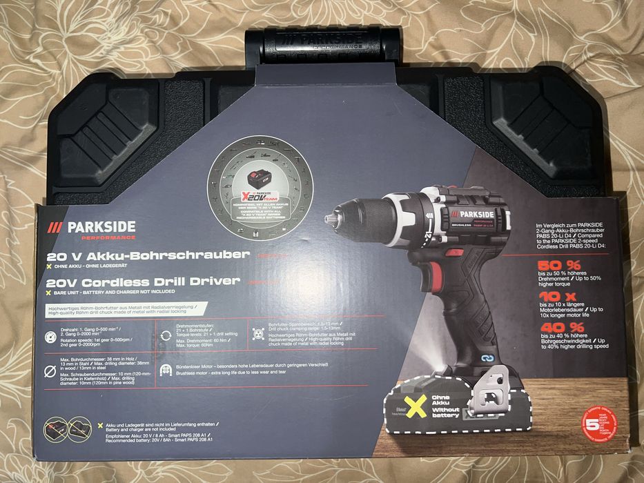 Parkside Perfomance PABSP 20 Li C4