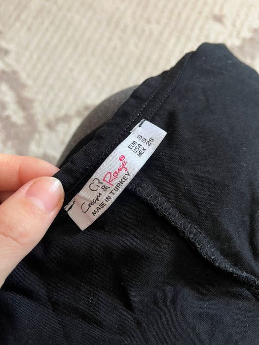 Черное платье повседневное