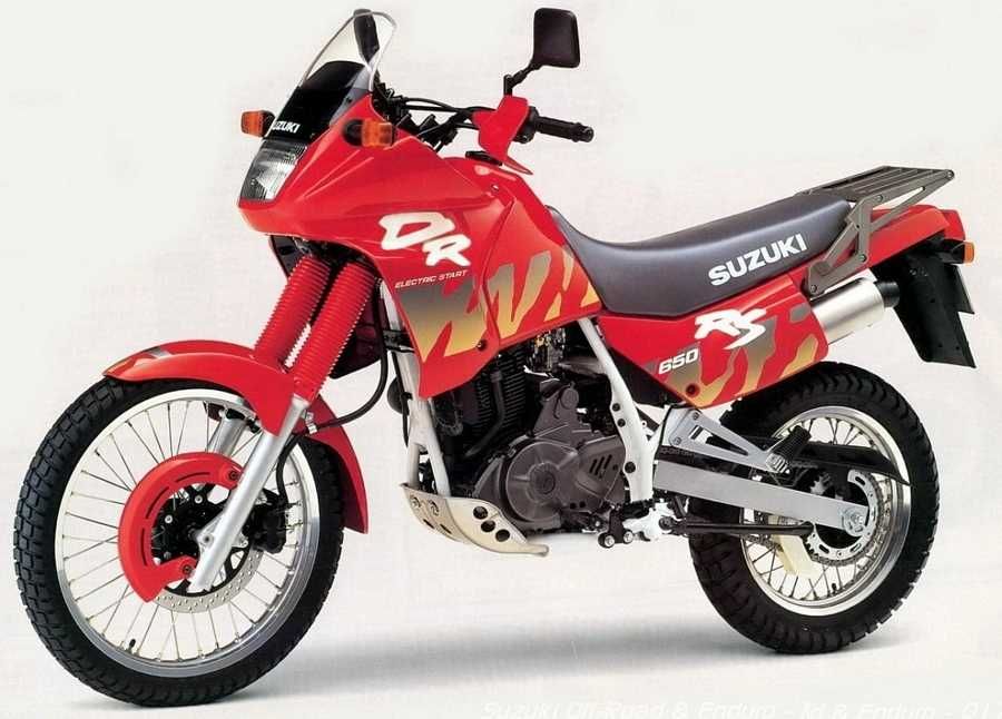 Стикери Сузуки ДР 650 РС 1991-1993г. Suzuki DR 650 RS лепенки 1992