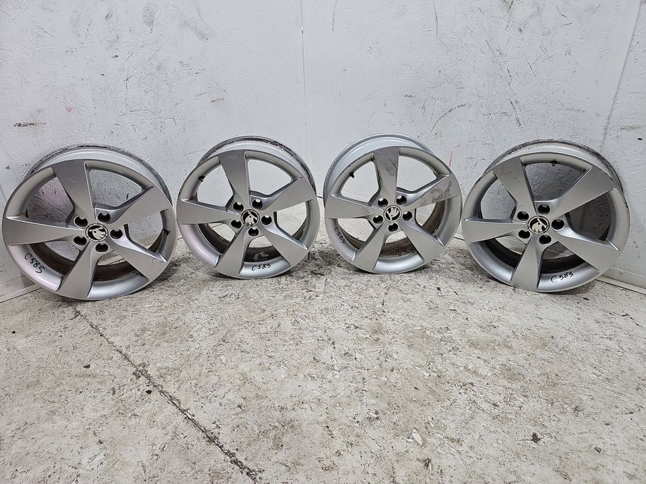Set jante aliaj Skoda Rapid (NH3) [Fabr 2012-2019] Fastback 5JA601025A