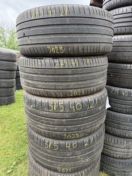 275/45/21-315/40/21 4 buc PIRELLI-MICHELIN dot 2023.Vară.IMPECABILE.