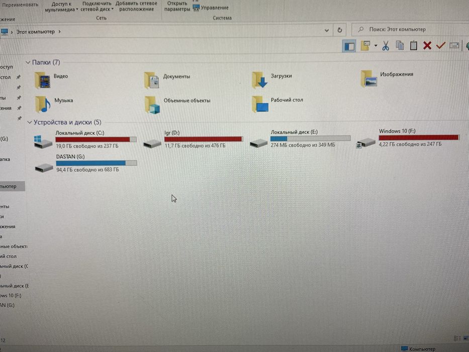Игровой компьютер в комплекте