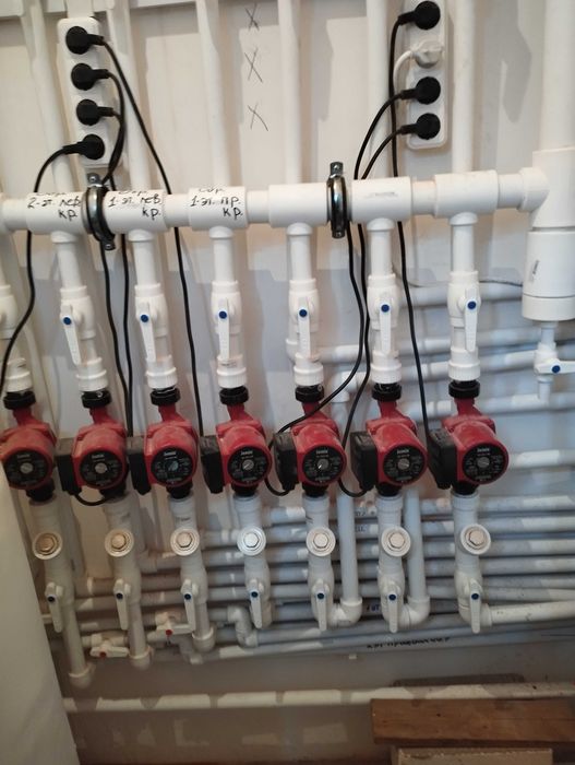 Отопление монтаж