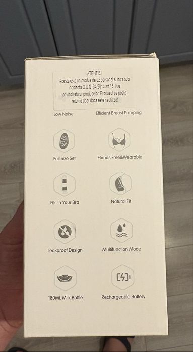 Pompa de san electrica. Horigen 1300 mAh.