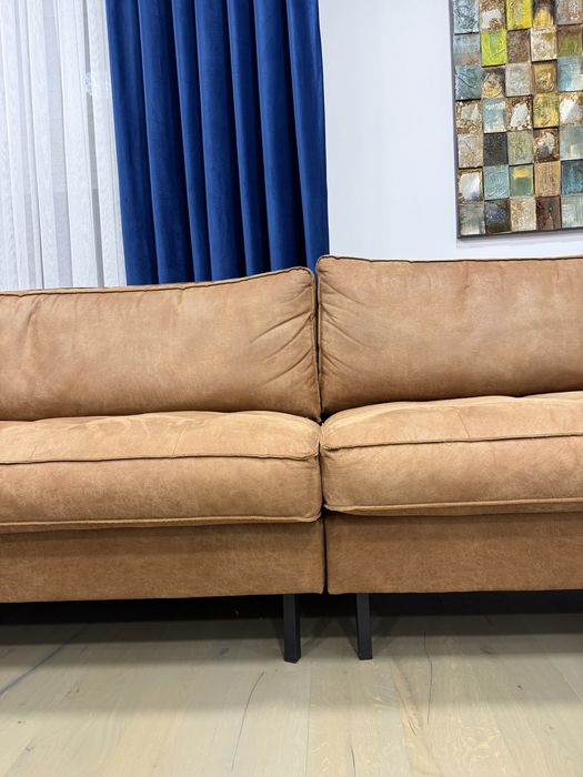 Canapea piele maro