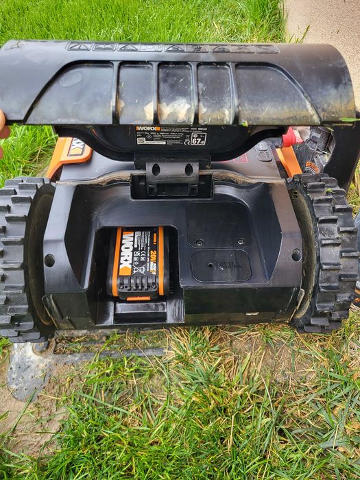 Косачка робот WORX смарт WIFI с ГАРАНЦИЯ и комплект нова жица