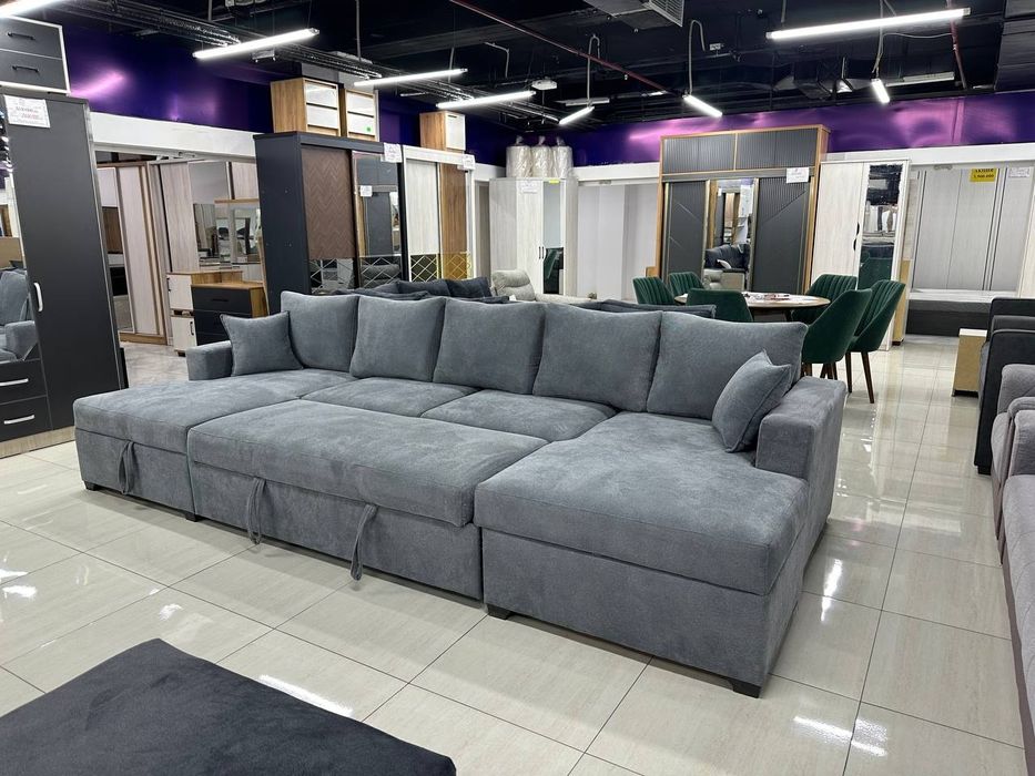 Большой глубокий комфортный диван от Comfort Mebel! Можно в рассрочку