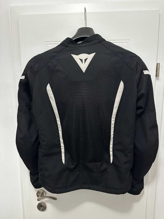 Geacă moto Dainese vară ventilată, protecții + protecție spate, mărimea 52