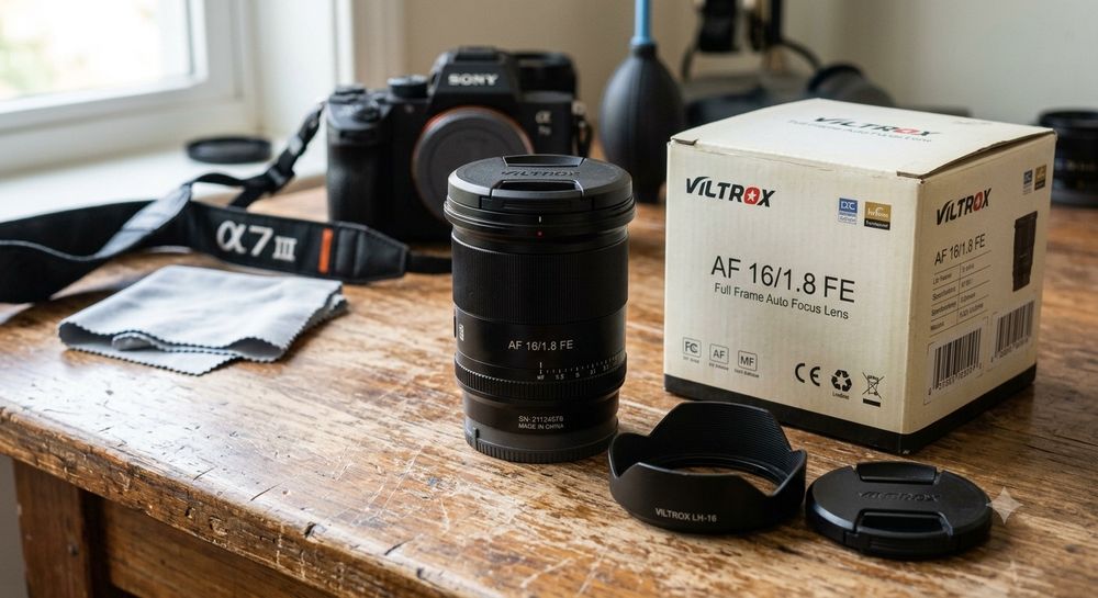 Объектив Viltrox 16mm для Sony