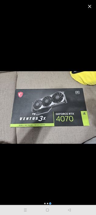 RTX 4070 MSI Ventus 3X OC Nvidia GeForce . Licitație! Citiți anunțul!