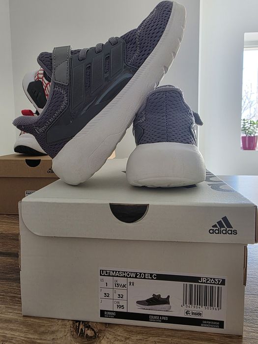 Adidași 3 perechi ADIDAS marimea 31.5 -32. NY 90 CF, Ultimashow 2.0, SPIDER Runner AC