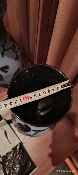 Шикарная винтажная ваза «Птицы на ветке»